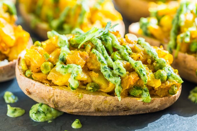 Mastering Samosa Twice Baked Potatoes with Flavorful Indian Spices